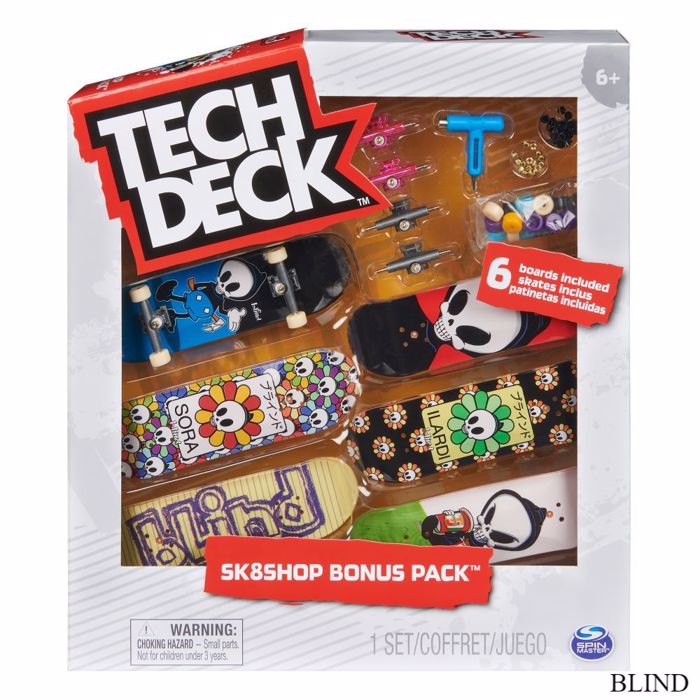 Tech Deck Sk8 Shop Bonus Pack (perilambanei 6 sanidakia)